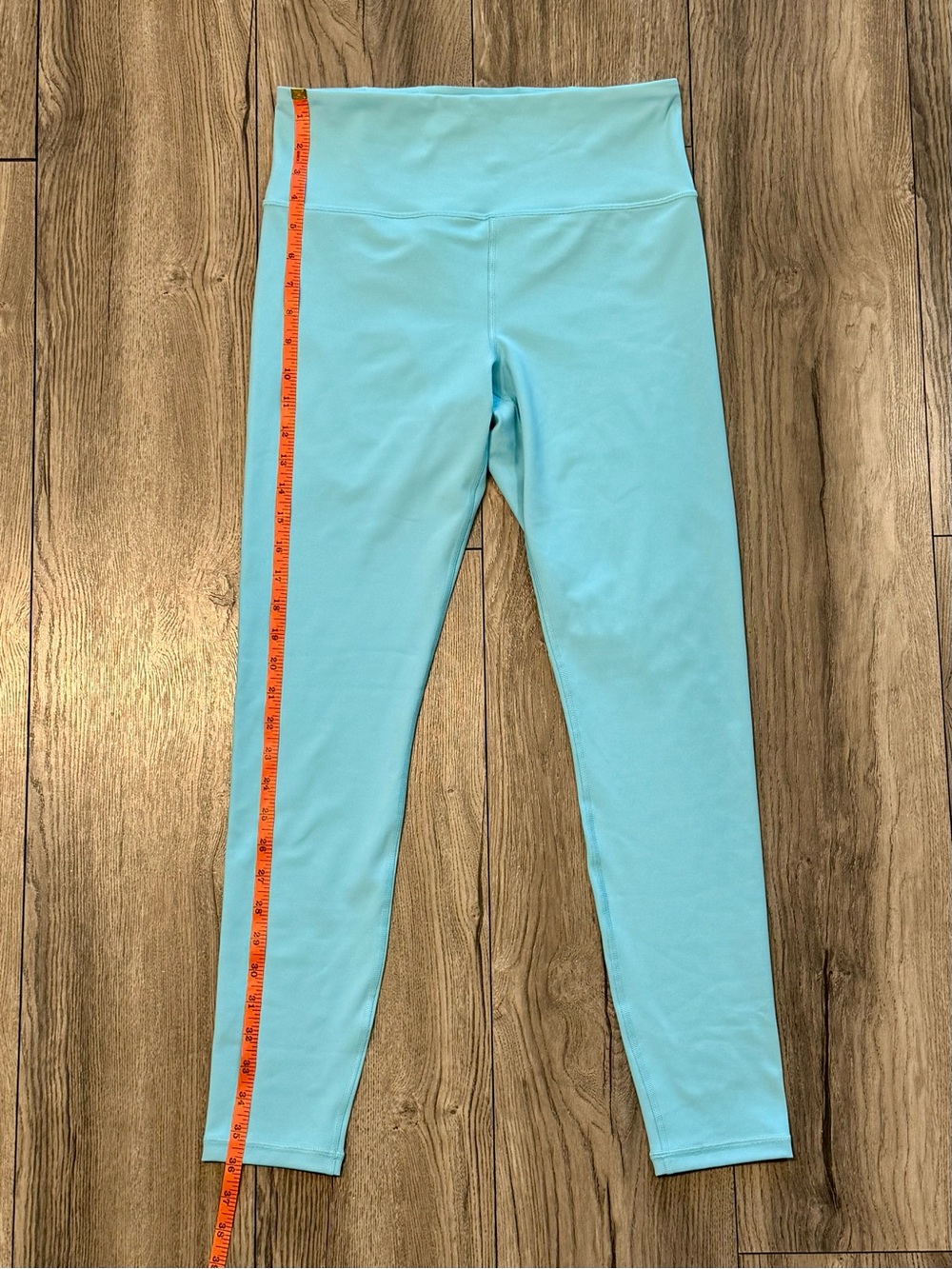 Athleta Ultra High Rise Elation 7/8 Tight Leggings Medium Blue Yoga Athletic - Picture 2 of 8